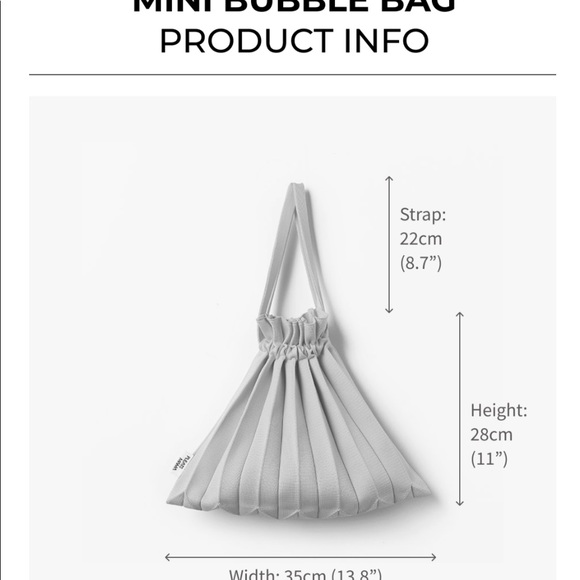 Pleats Mama Mini Bubble Bag - Picture 3 of 4